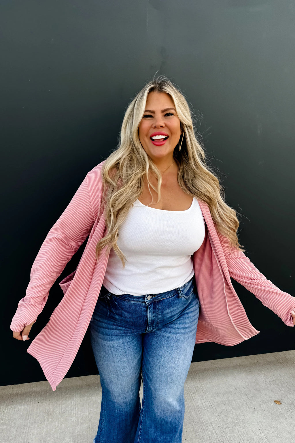 Valentine Reese Ribbed Cardigan - 3 Colors