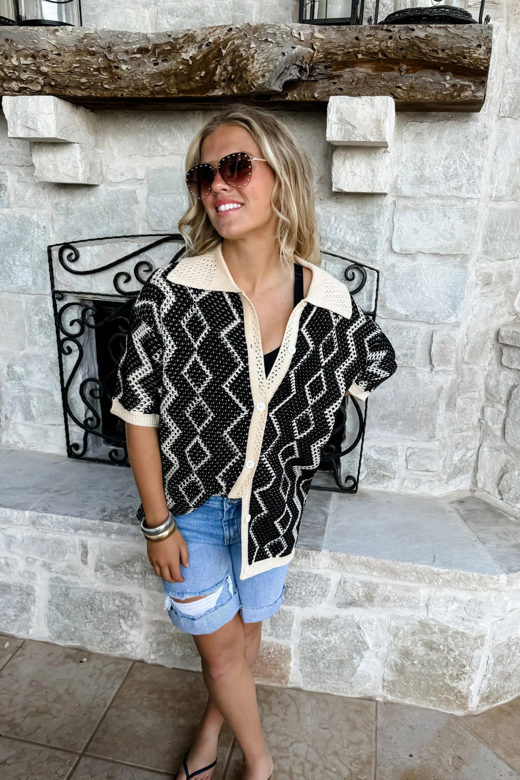 Island Hopper Knit Top