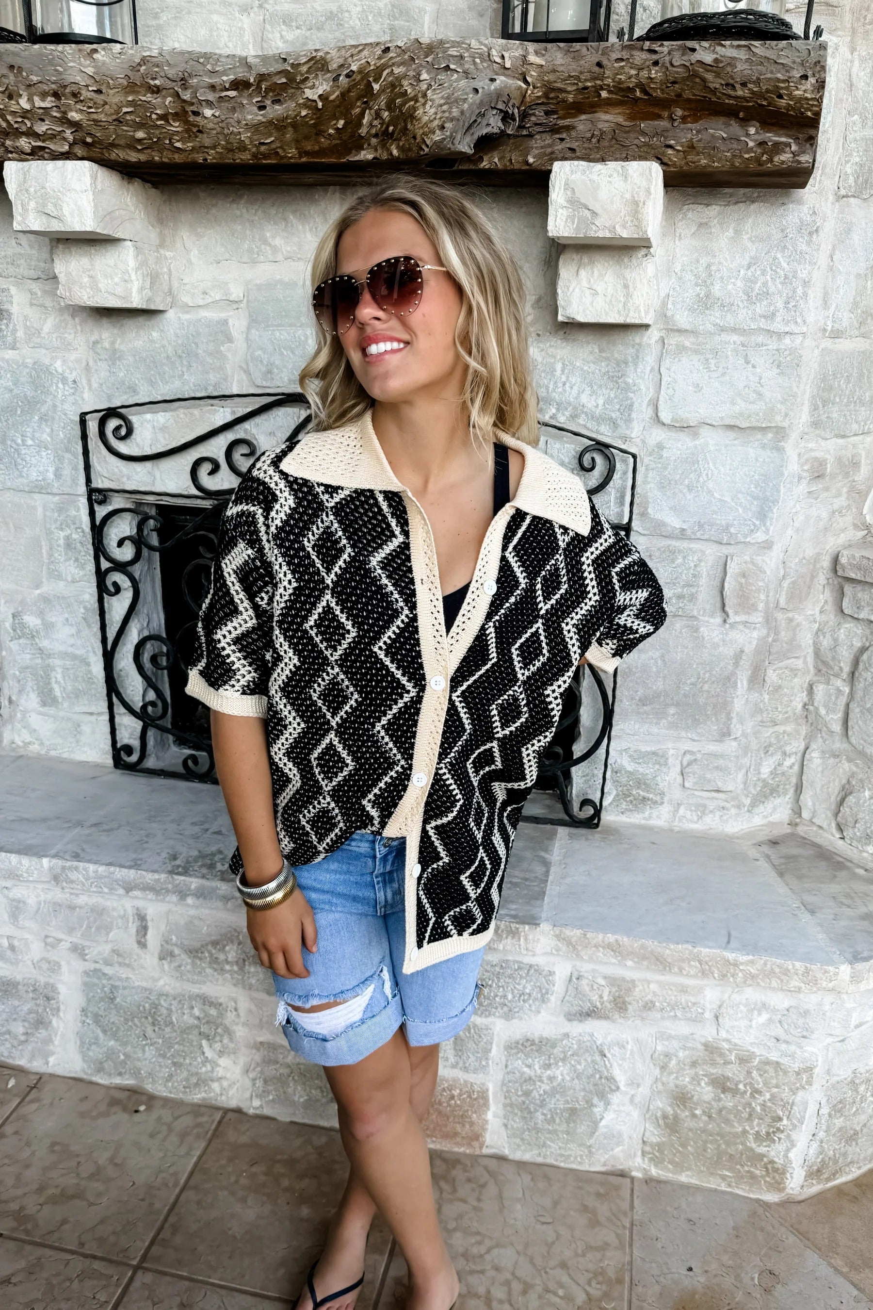 Island Hopper Knit Top