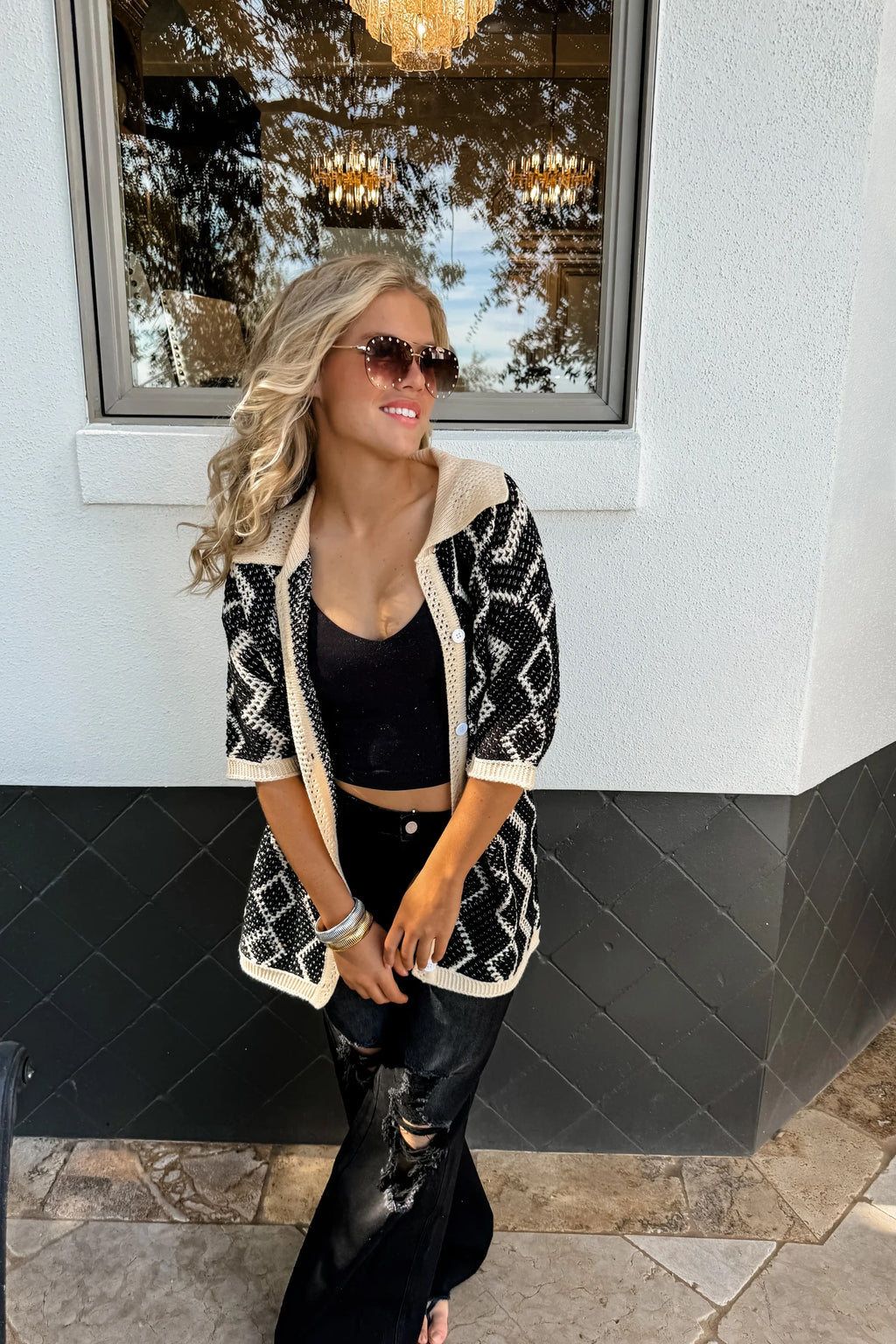 Island Hopper Knit Top