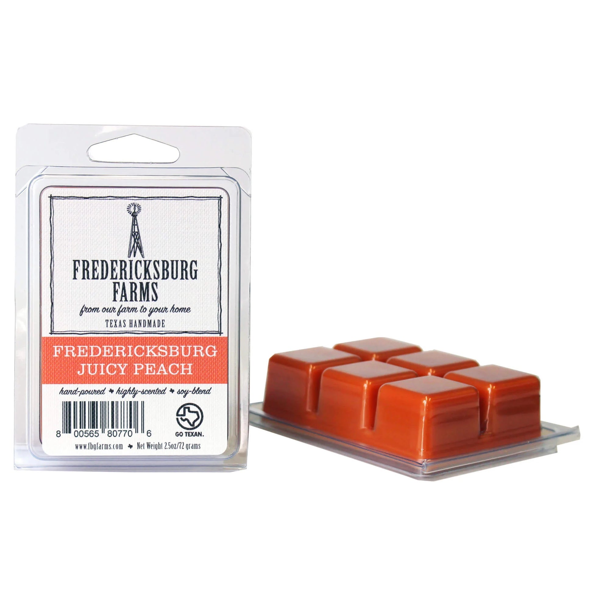 Fredericksburg Juicy Peach Wax Melt