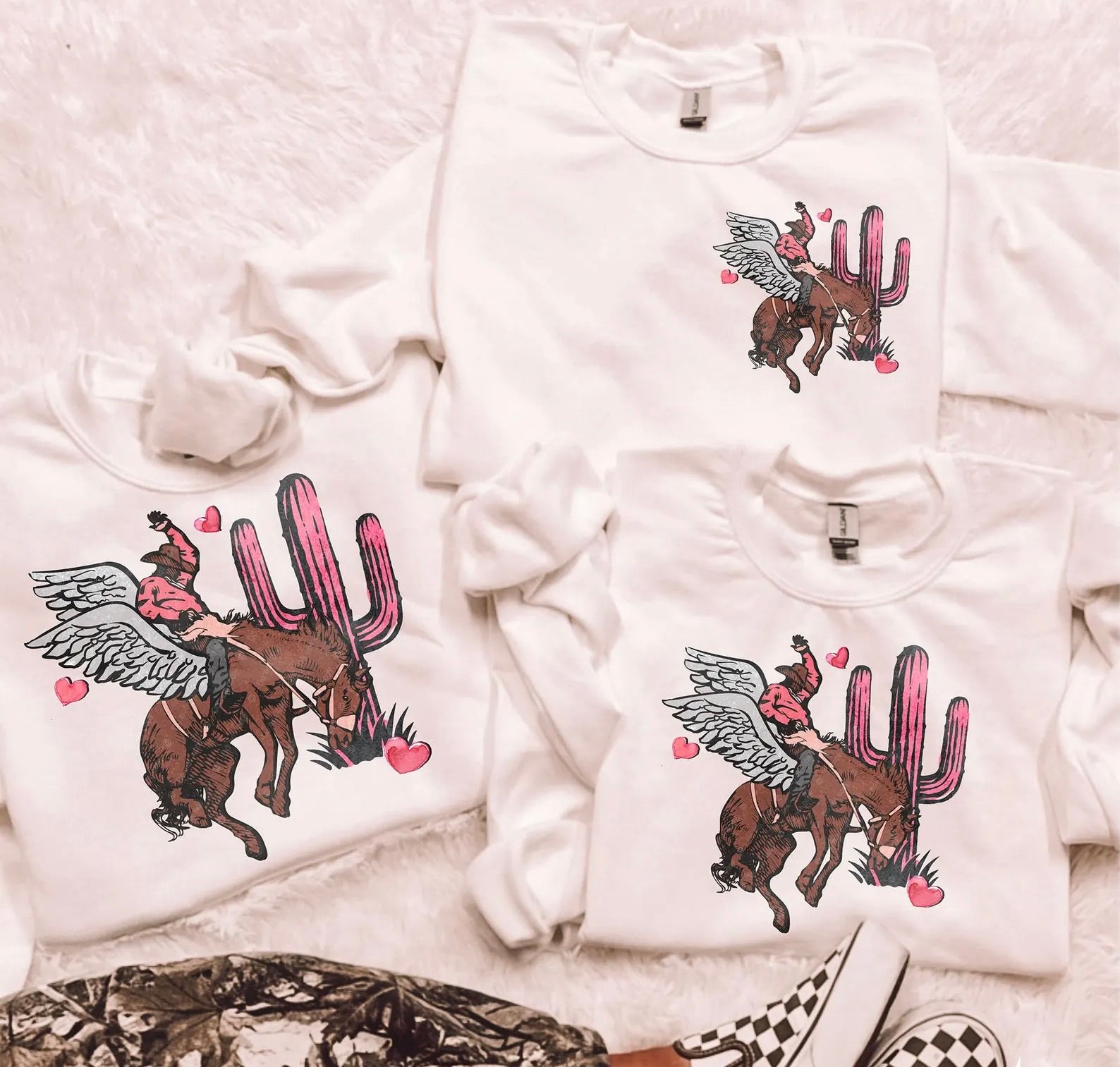 Cowboy Angle Graphic Tee -or- Sweatshirt