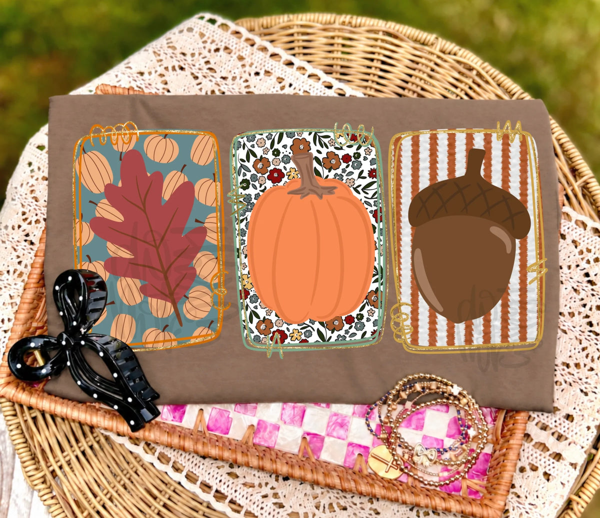 Autumn Trio Graphic T-shirt
