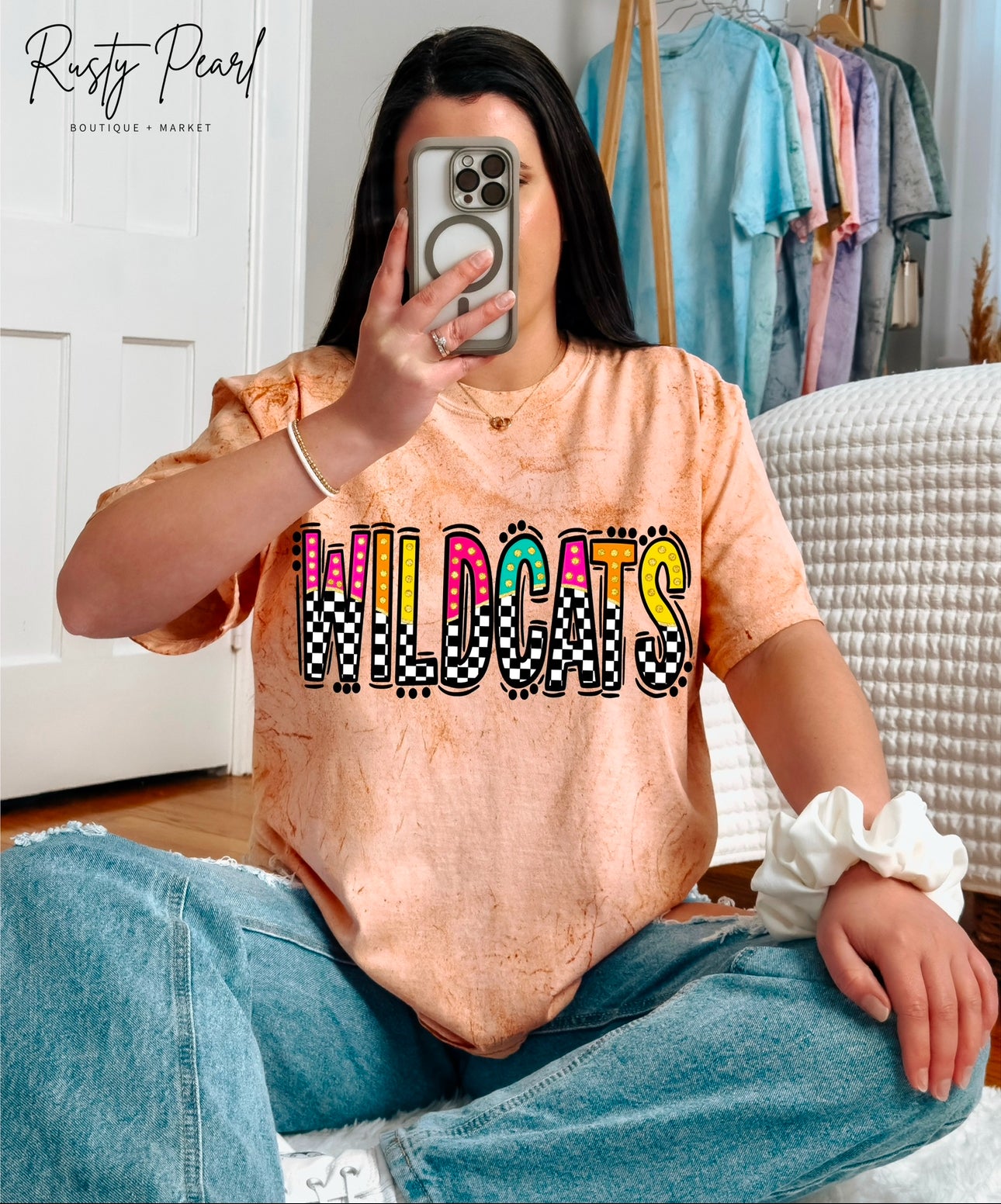 Doodle Wildcats Colorblast T-Shirt