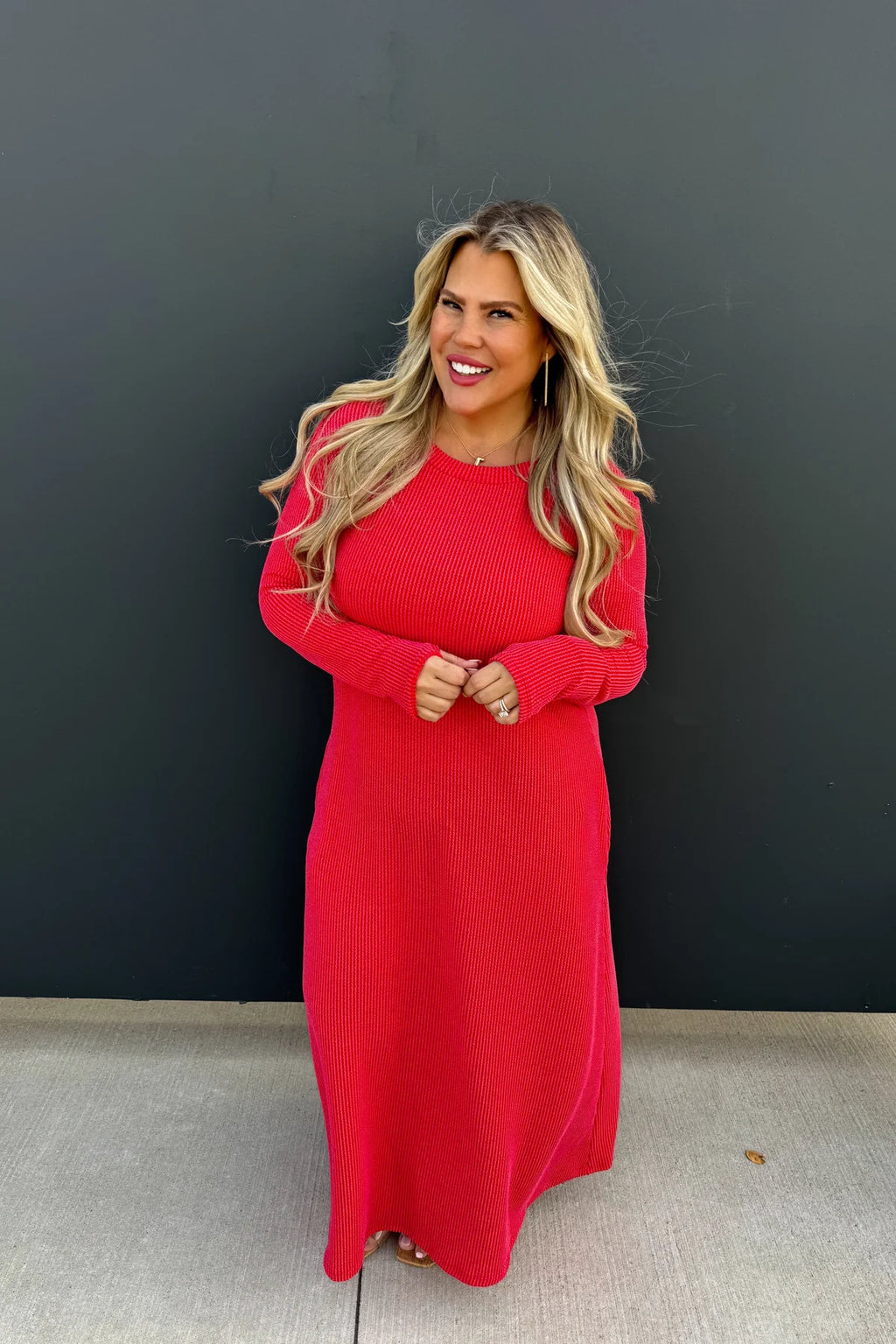 Hold That Thought Red Dress
