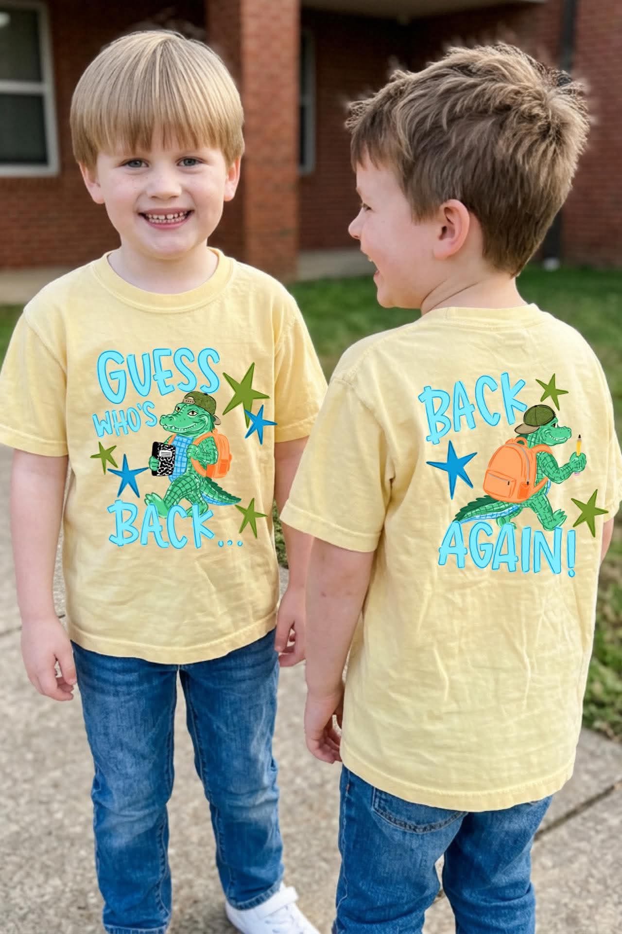 Guess Who's Back... Back Again Graphic T-Shirt - 2 Colors!