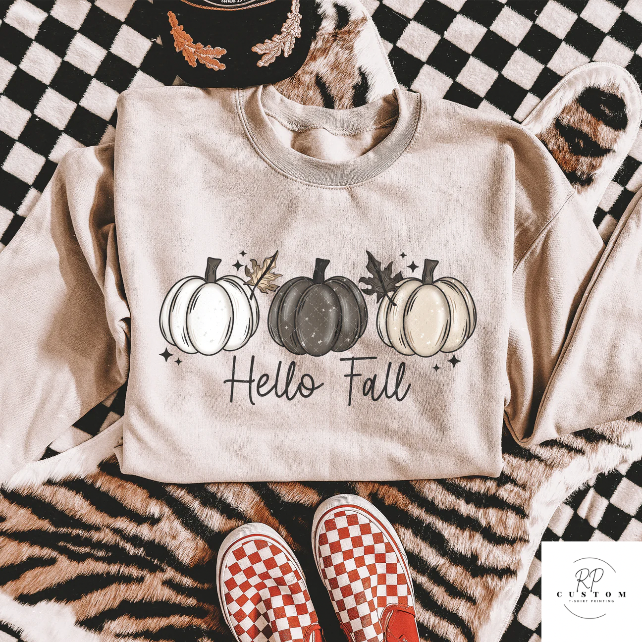 Hello Fall Pumpkin Crew - DEAL OF THE DAY DISCOUNT