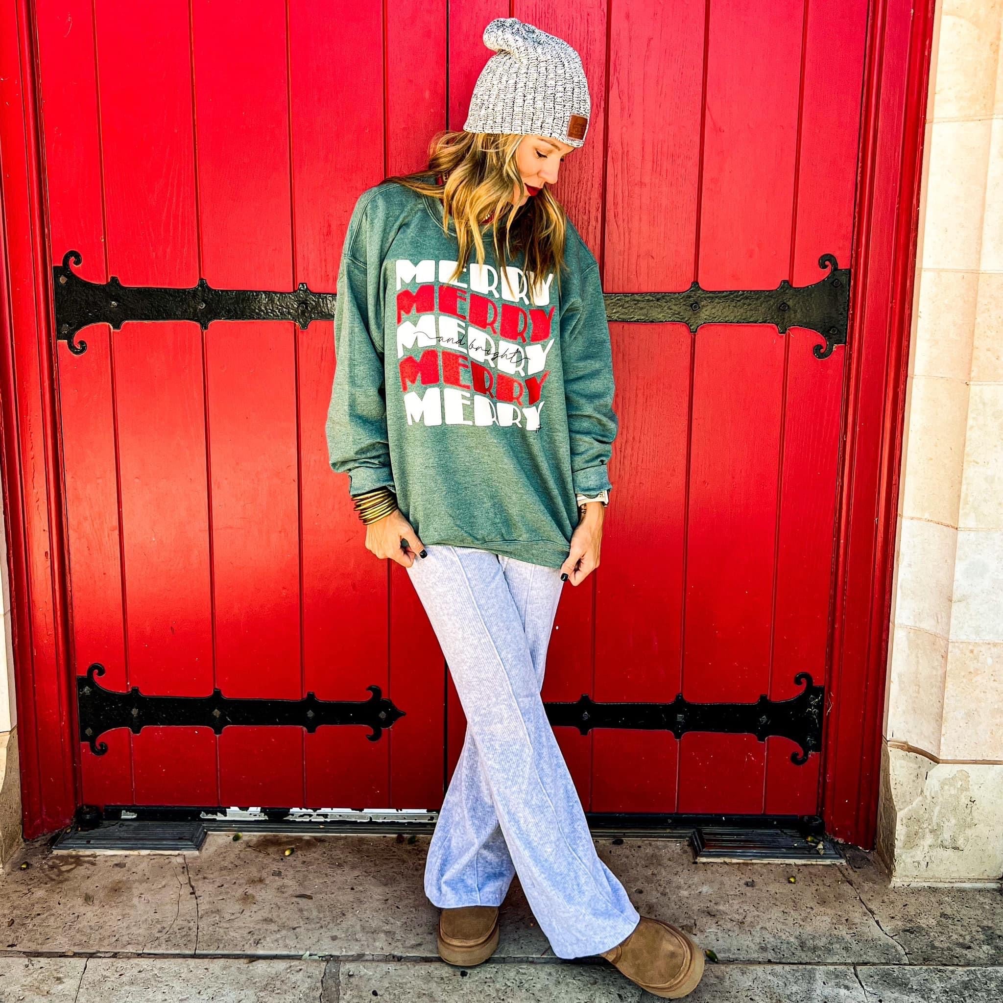 Merry & Bright Sweatshirt