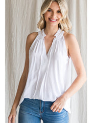 Floating Into Summer Halter Tank