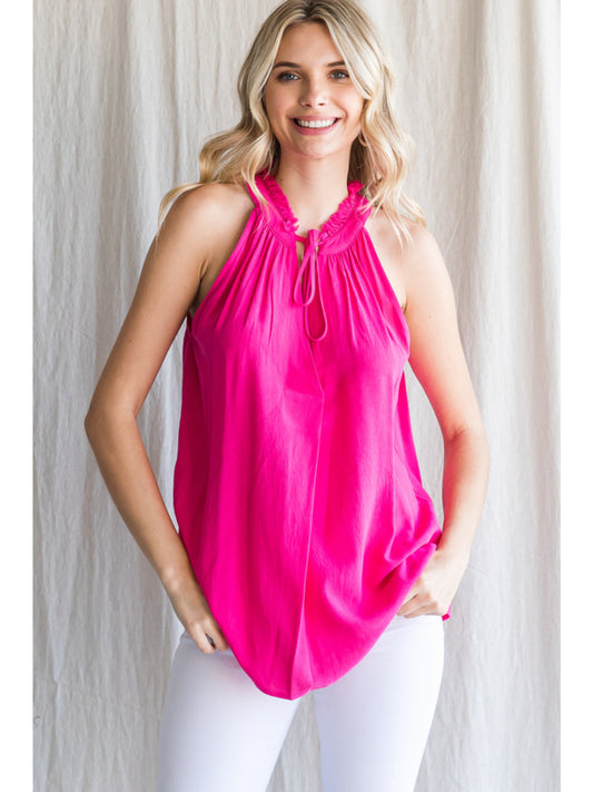 Floating Into Summer Halter Tank