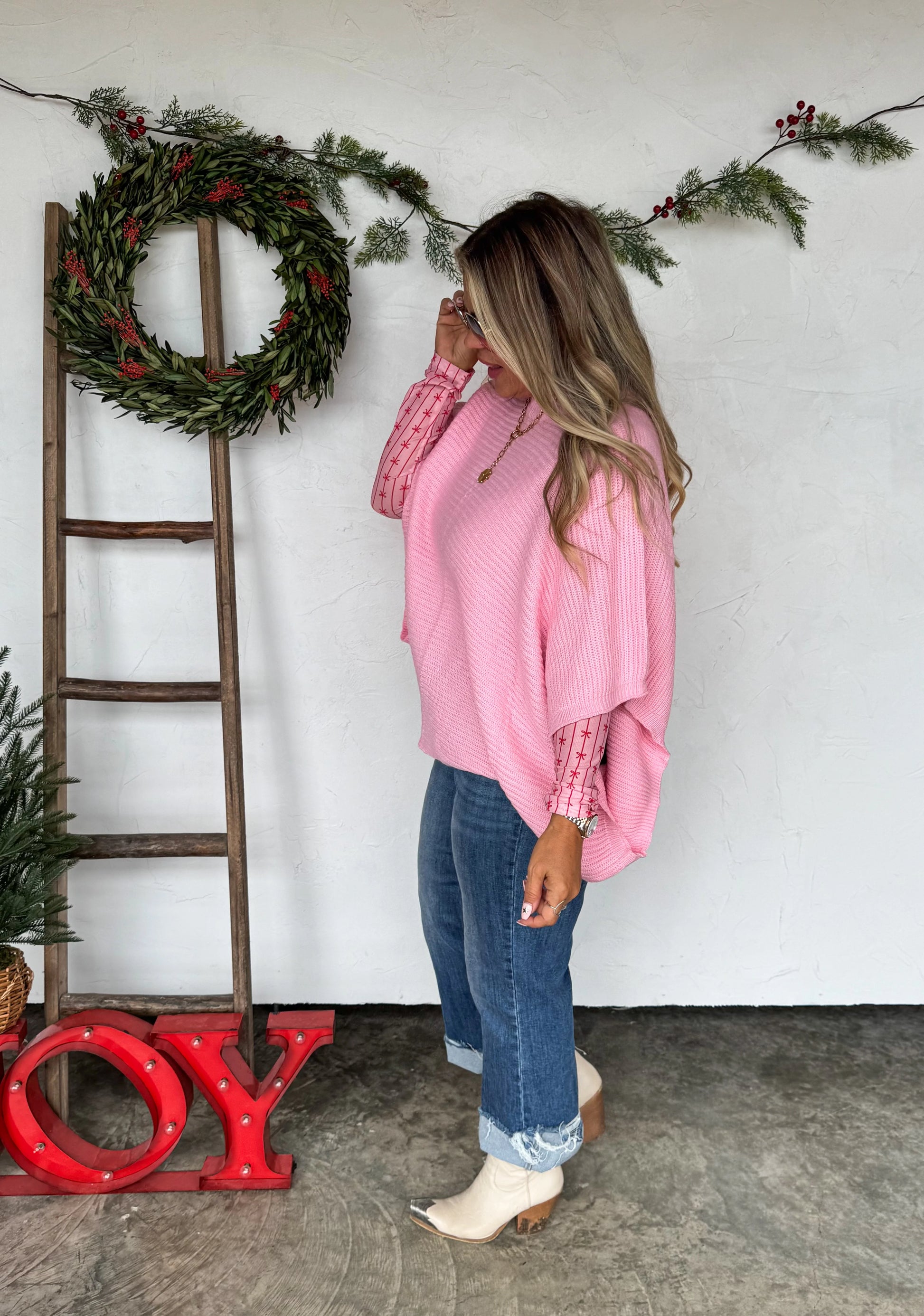 PREORDER Meg Poncho Pullover - 2 Colors!