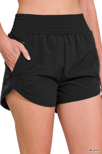 Freedom Calls Windbreaker Shorts with POCKETS