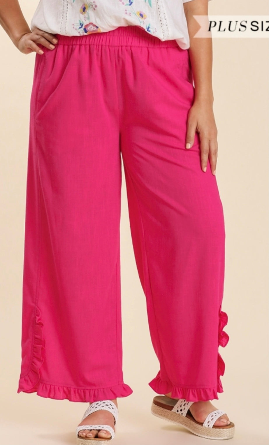 Let’s Go Shopping Linen Pants
