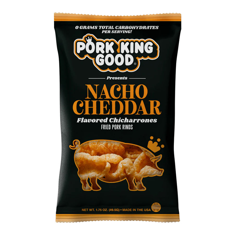 Pork King Good Pork Rinds- Nacho