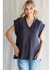 Let Me Adore You V-Neck Top