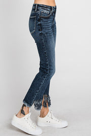 One More Minute Mid-Rise Slim Straight Jean