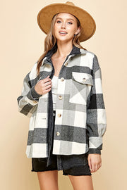 Been A Long Time Plaid Shacket - 2 Colors!