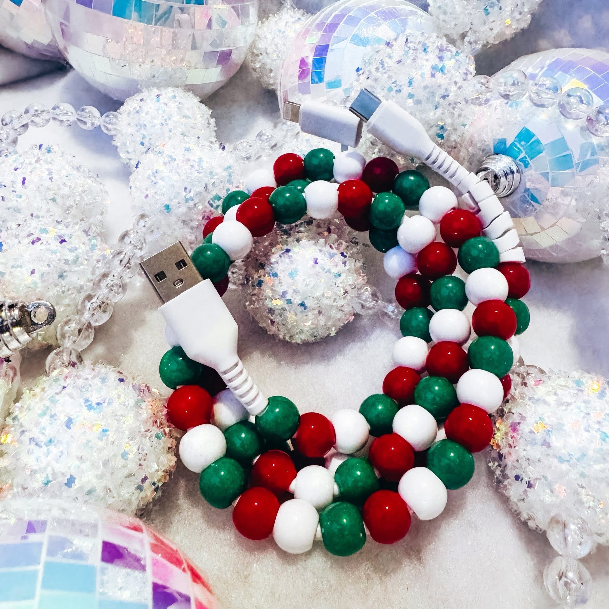 Holiday Dual-End Phone Chargers