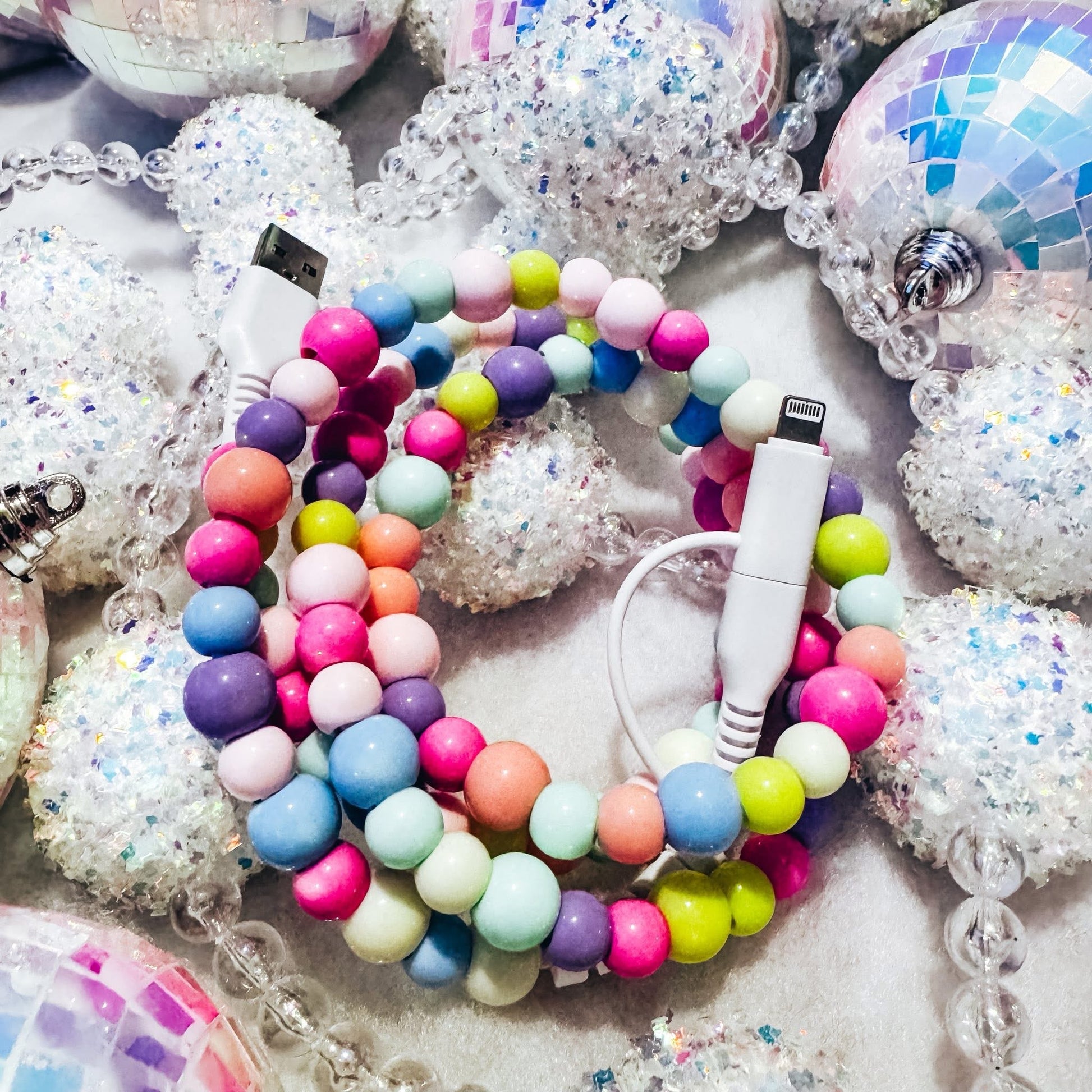 Holiday Dual-End Phone Chargers