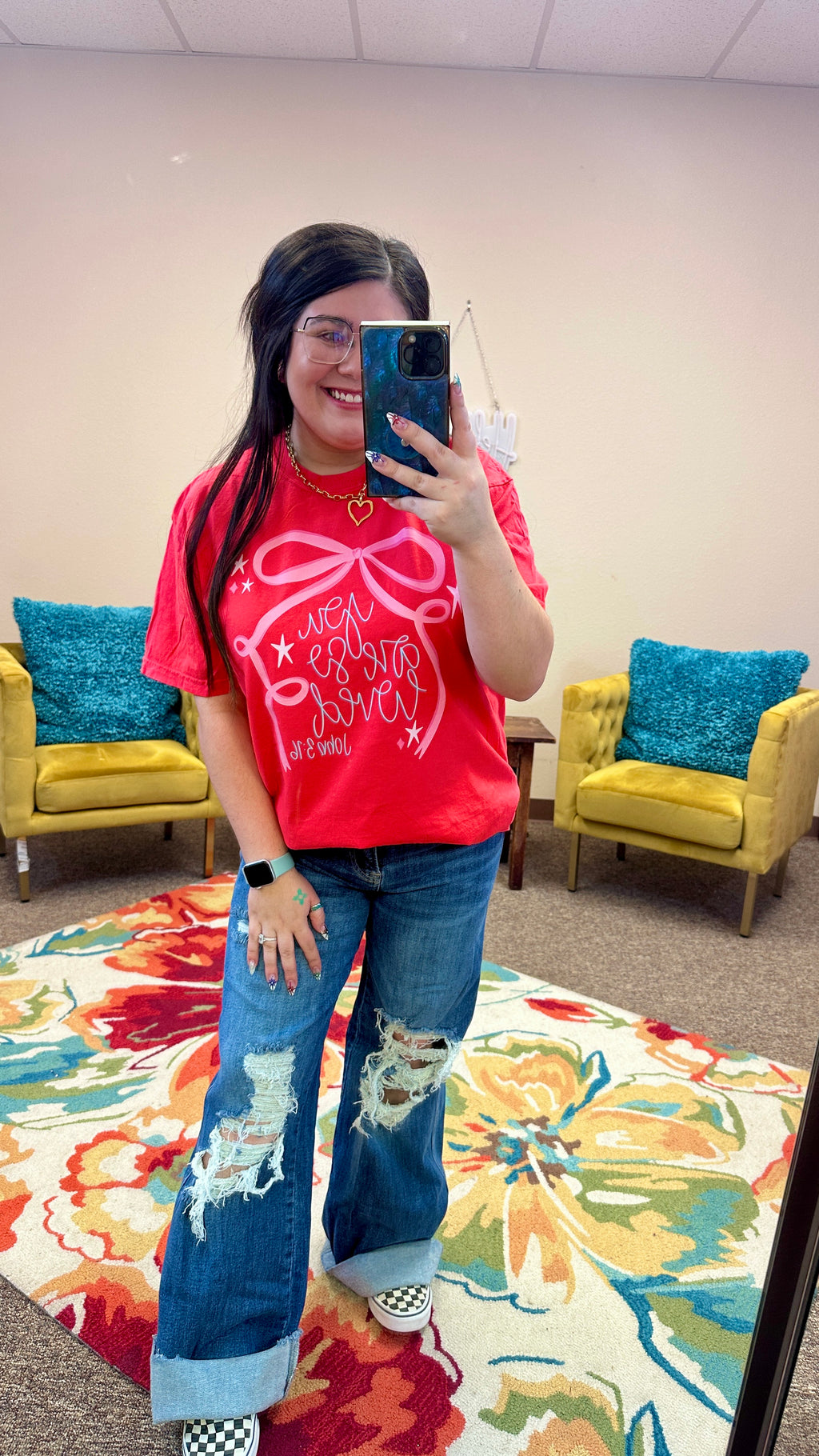 You Are So Loved” John 3:16 Graphic T-Shirt