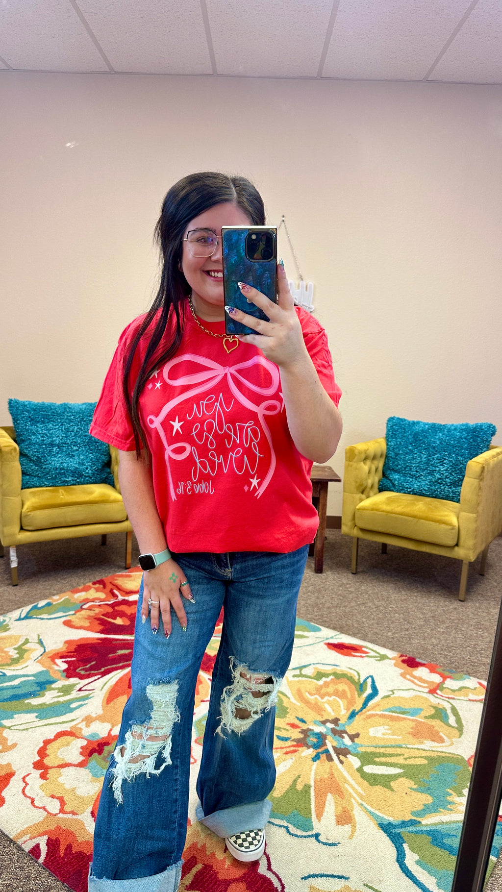 You Are So Loved” John 3:16 Graphic T-Shirt