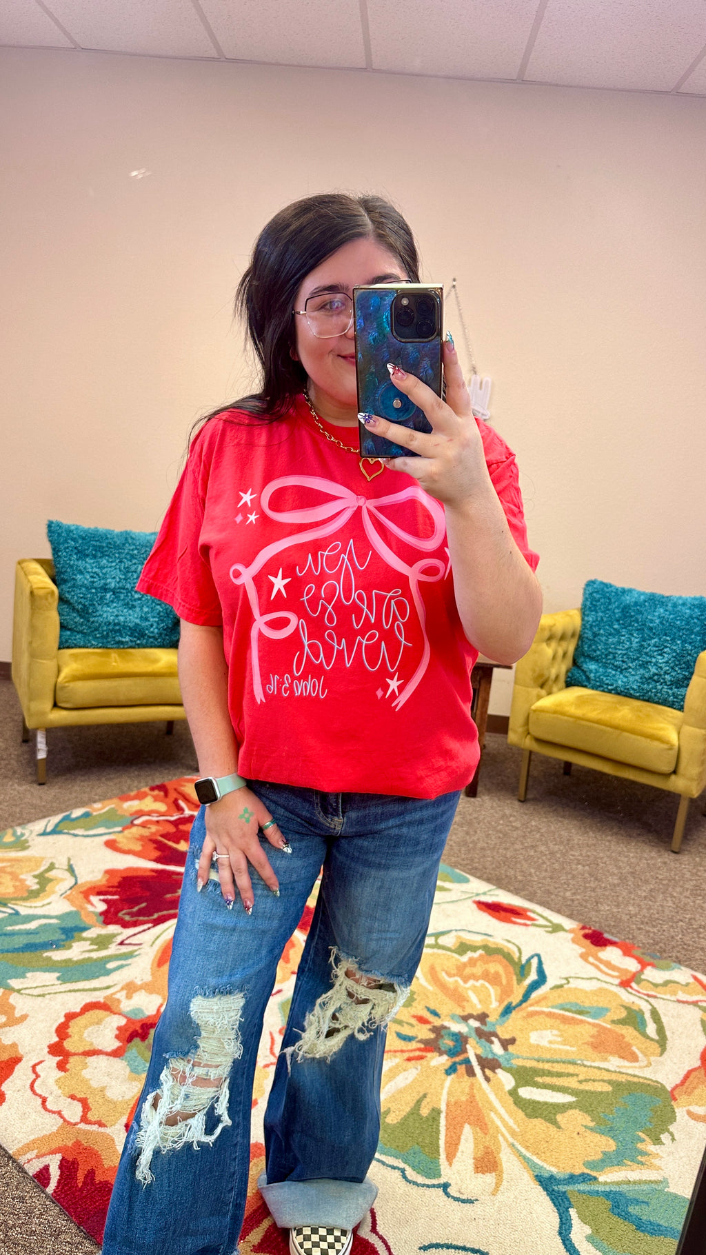 You Are So Loved” John 3:16 Graphic T-Shirt