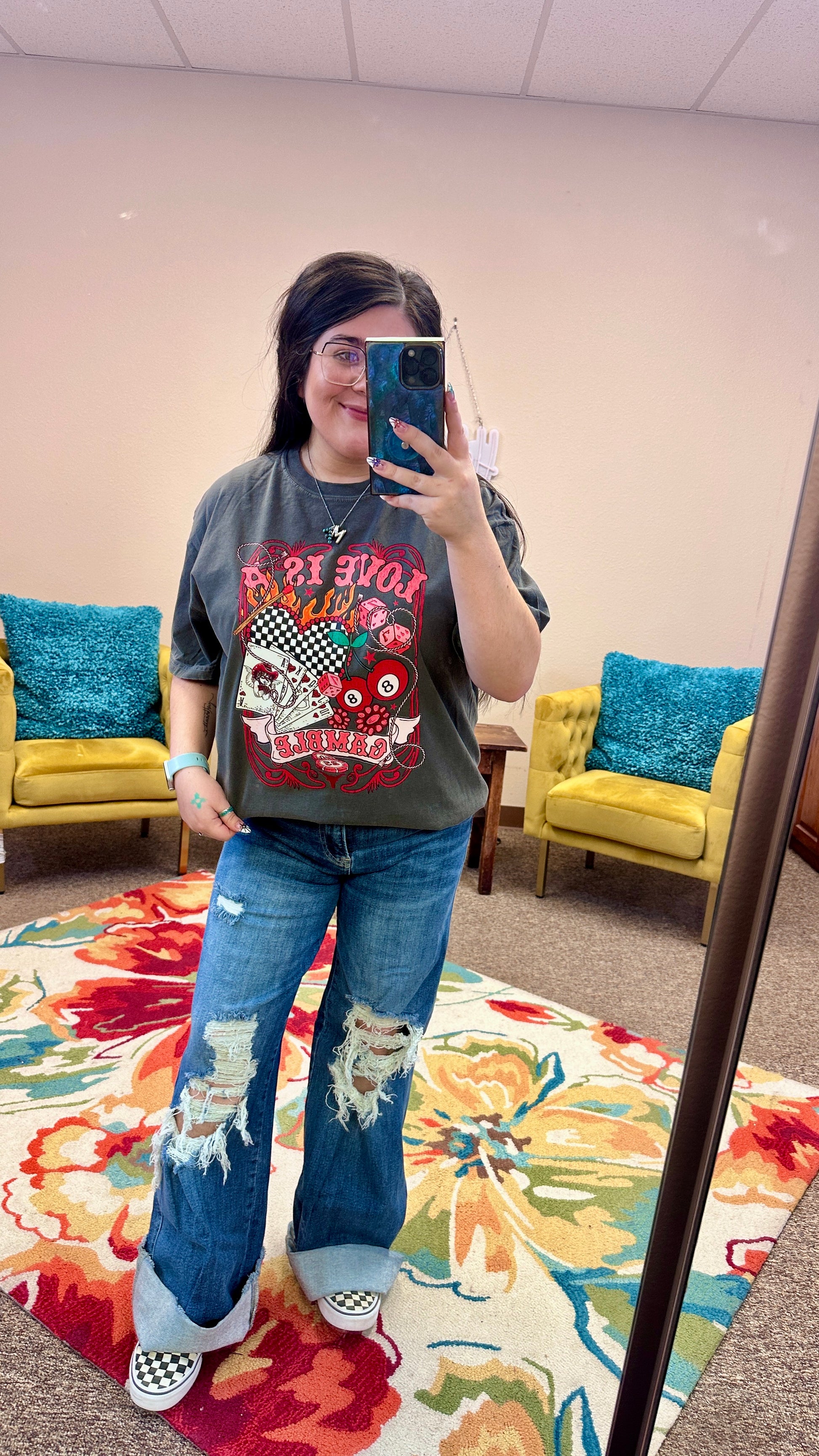 Love Is a Gamble Graphic T-Shirt