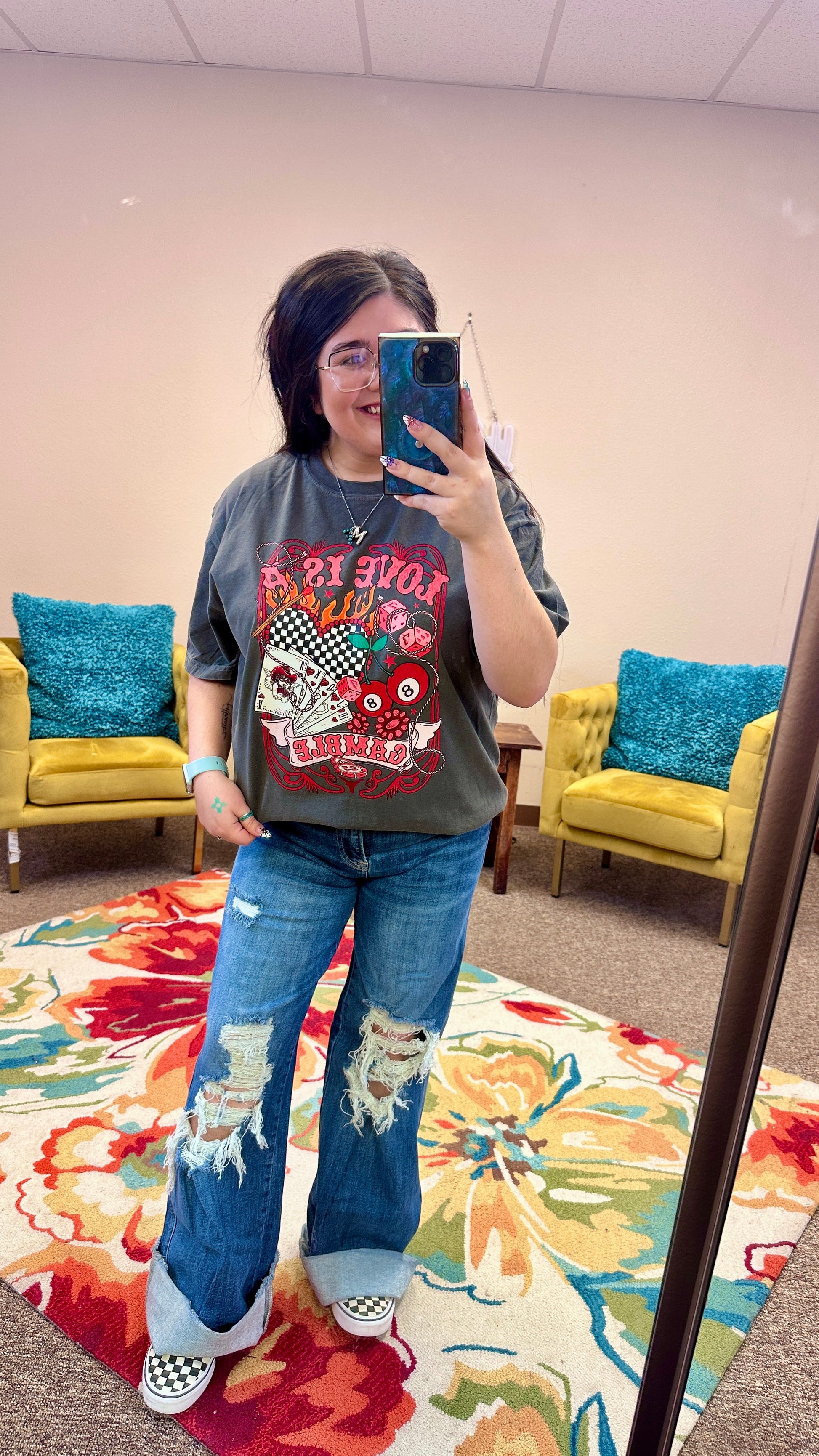 Love Is a Gamble Graphic T-Shirt