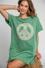 Peace Out Girl Scout T-Shirt Dress