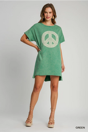 Peace Out Girl Scout T-Shirt Dress