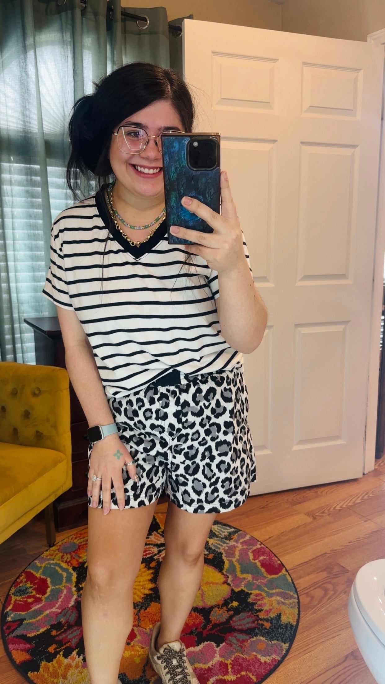 Leopard Printed Boxer Shorts