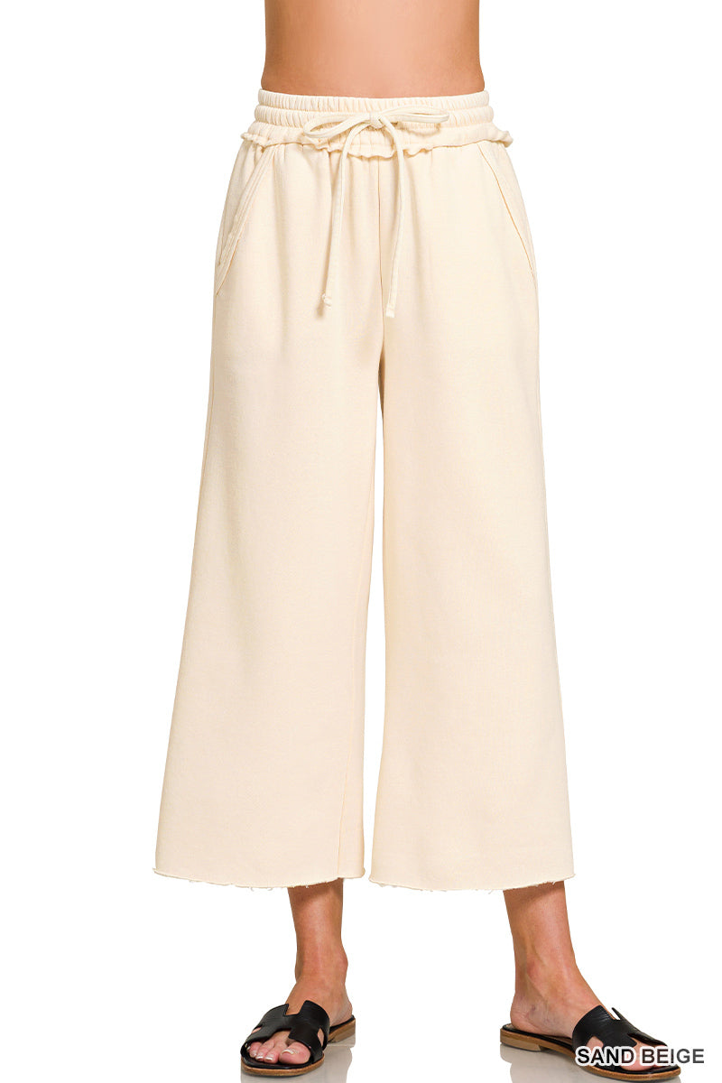 Jordan Acid Wash Palazzo Sweatpants - Multiple Colors!