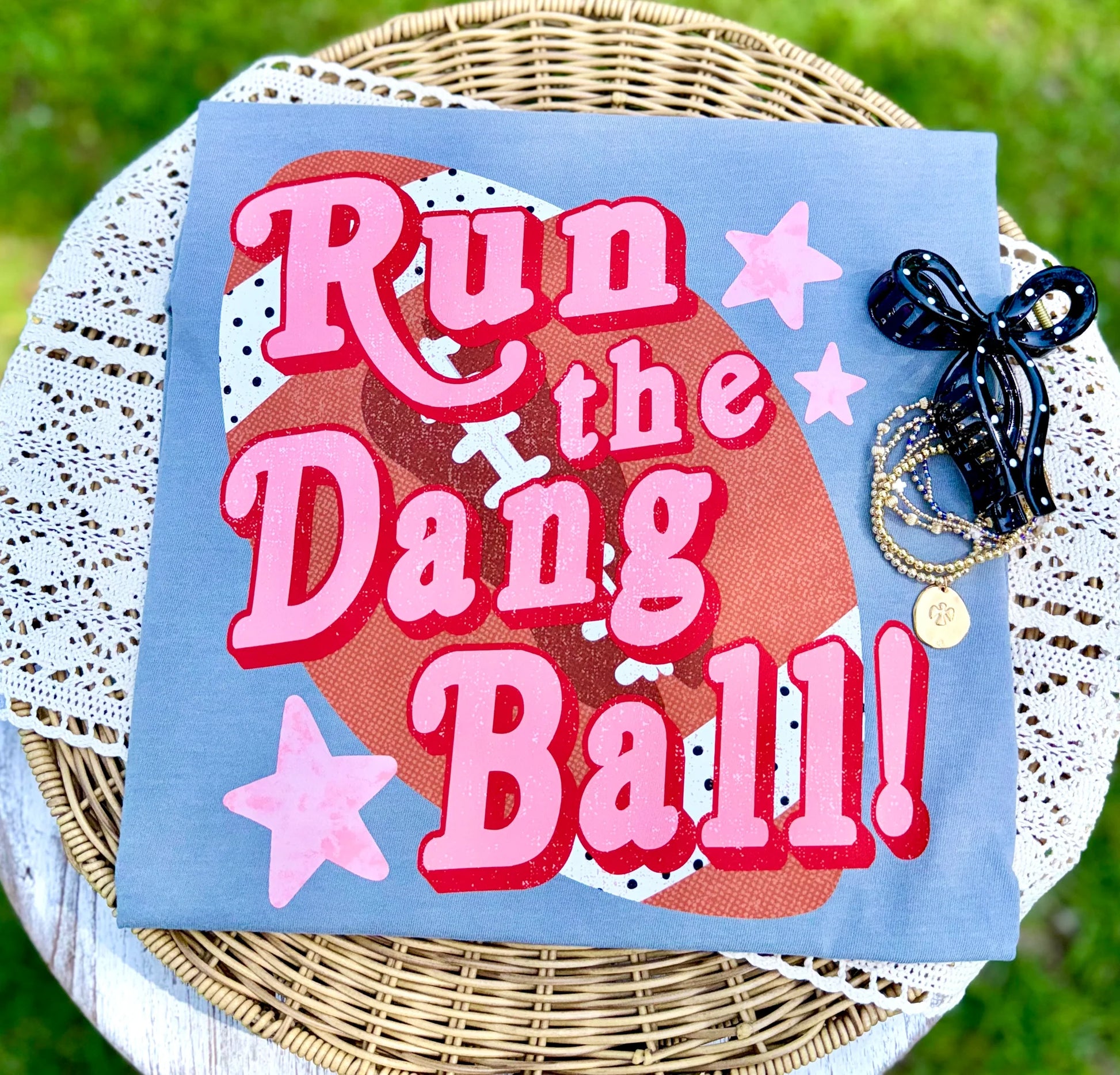 Run The Dang Ball Graphic T-Shirt