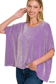 Looking For Answers Ribbed Top