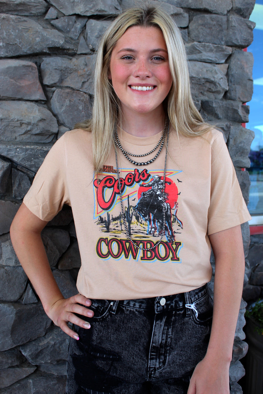 Coors Cowboy Graphic Tee