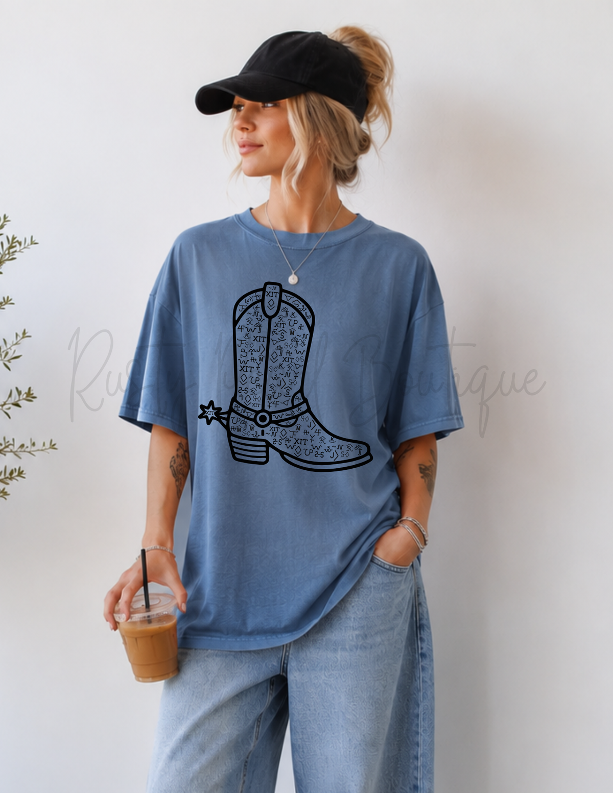 **PRE-ORDER**  Brands In Boot Graphic T-Shirt