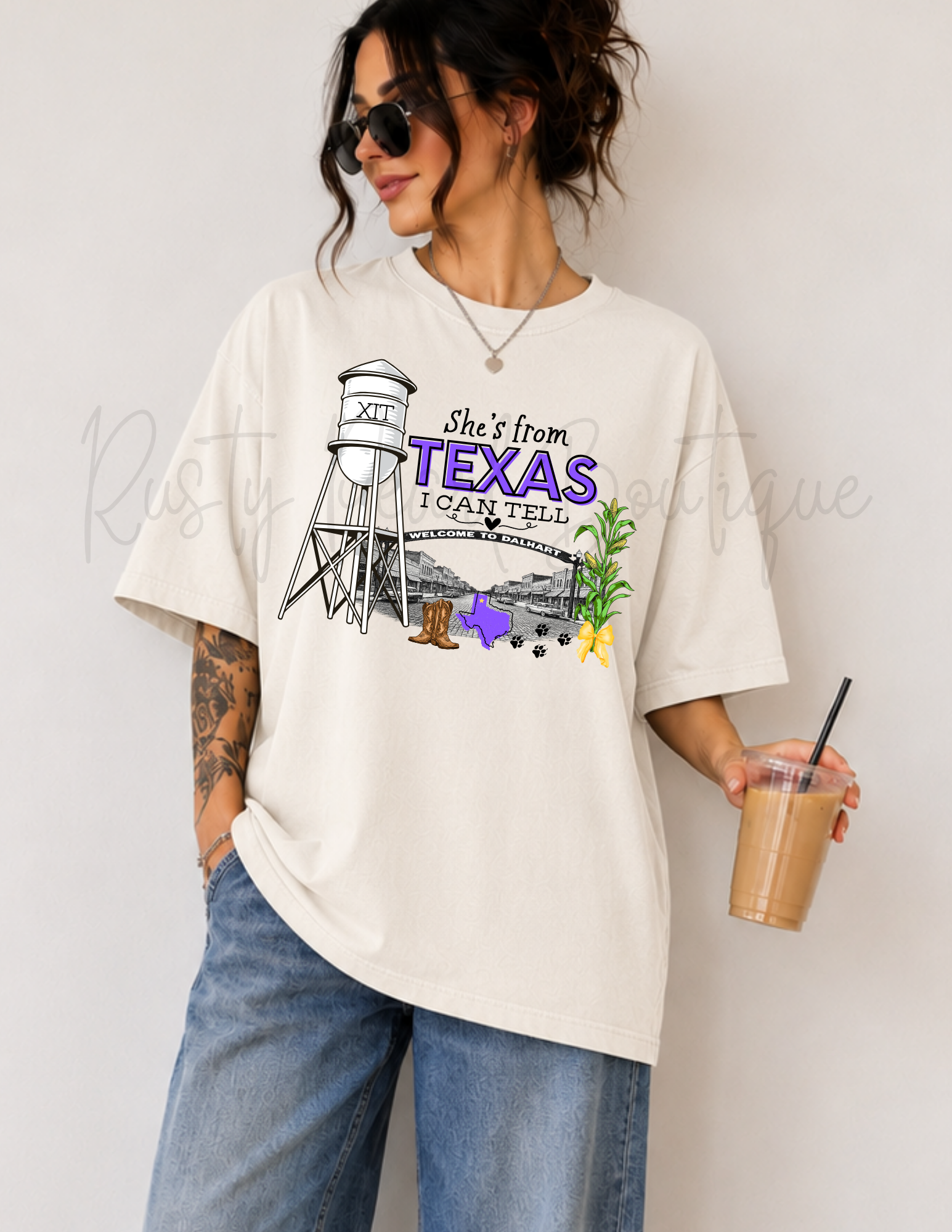 **PRE-ORDER** She's From "Dalhart" Texas Graphic T-Shirt