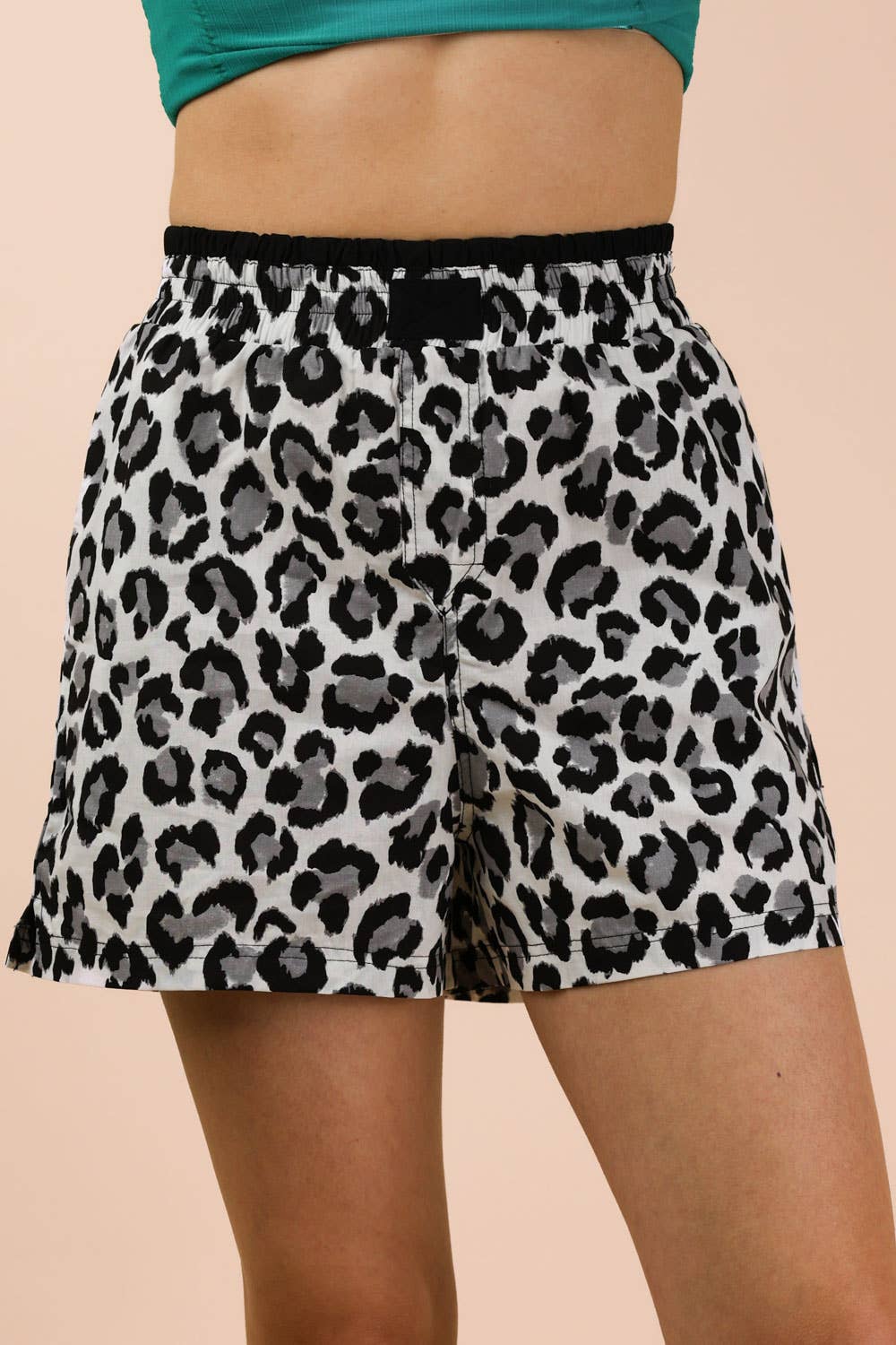 Leopard Printed Boxer Shorts