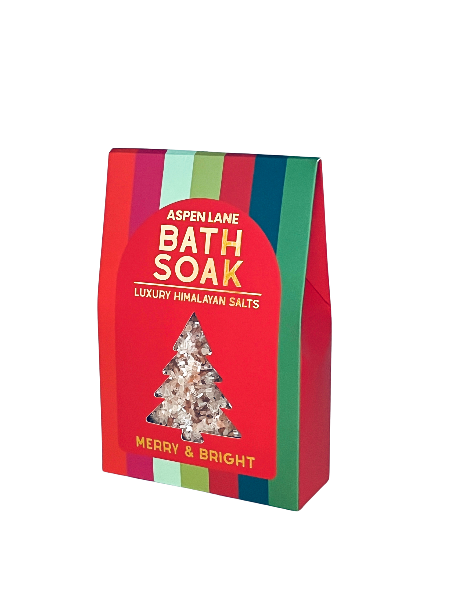 Merry and Bright Bath Salt Gift Stocking Stuffer