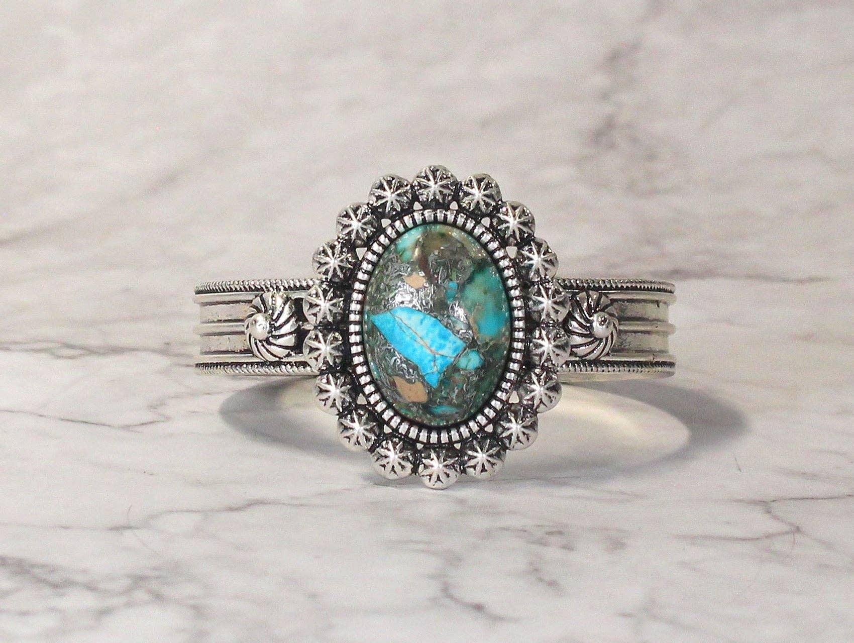 Unique Turquoise Cuff Bracelet