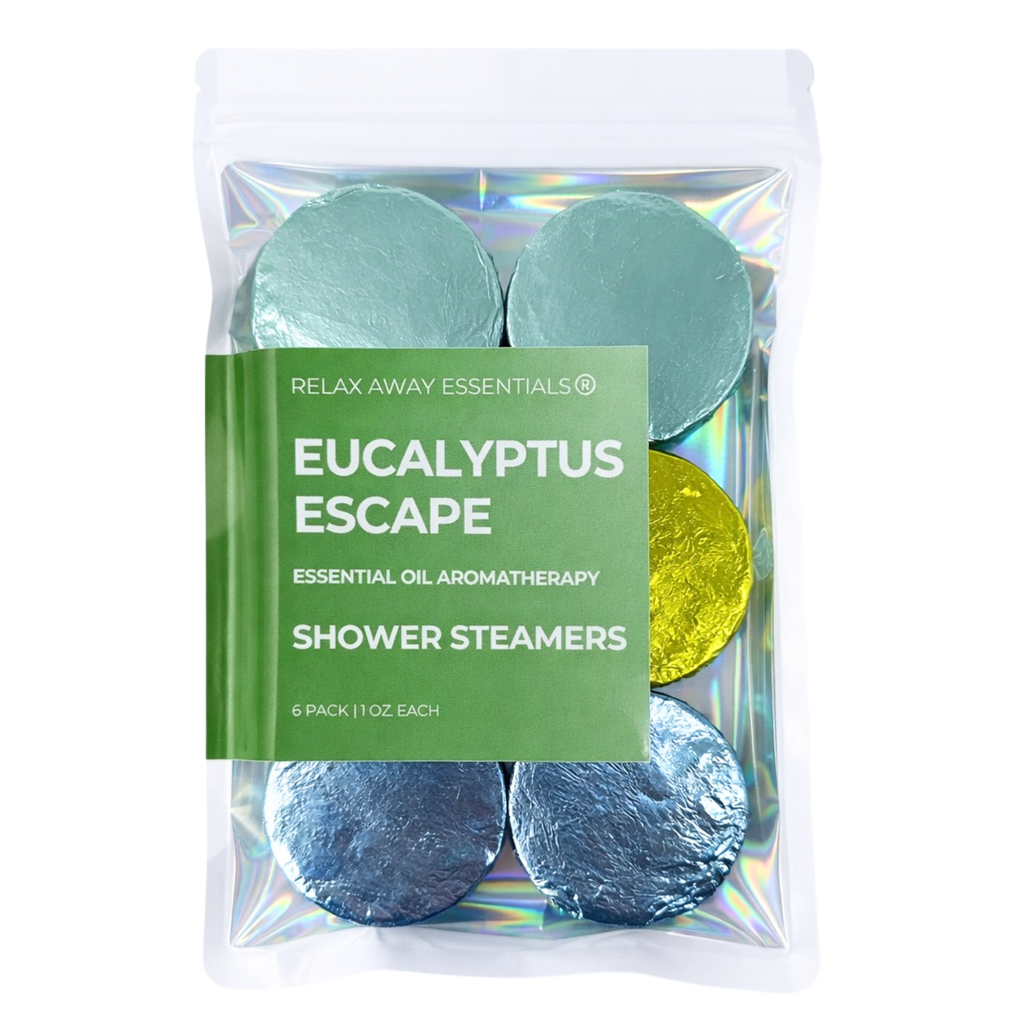 Eucalyptus Escape Shower Steamers 6 Pack - Made in USA - Spa