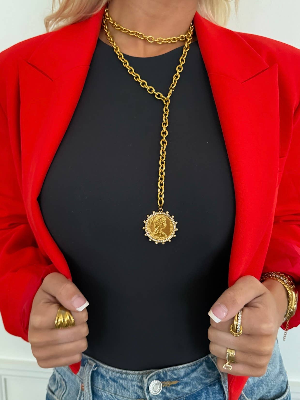 Cassidy Coin Necklace