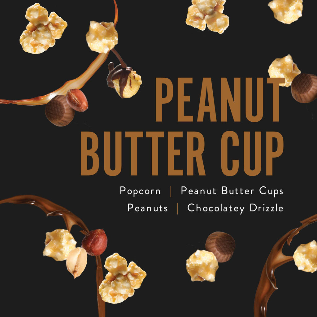 Peanut Butter Cup | Caramel Corn Choco Popcorn | 5oz bags