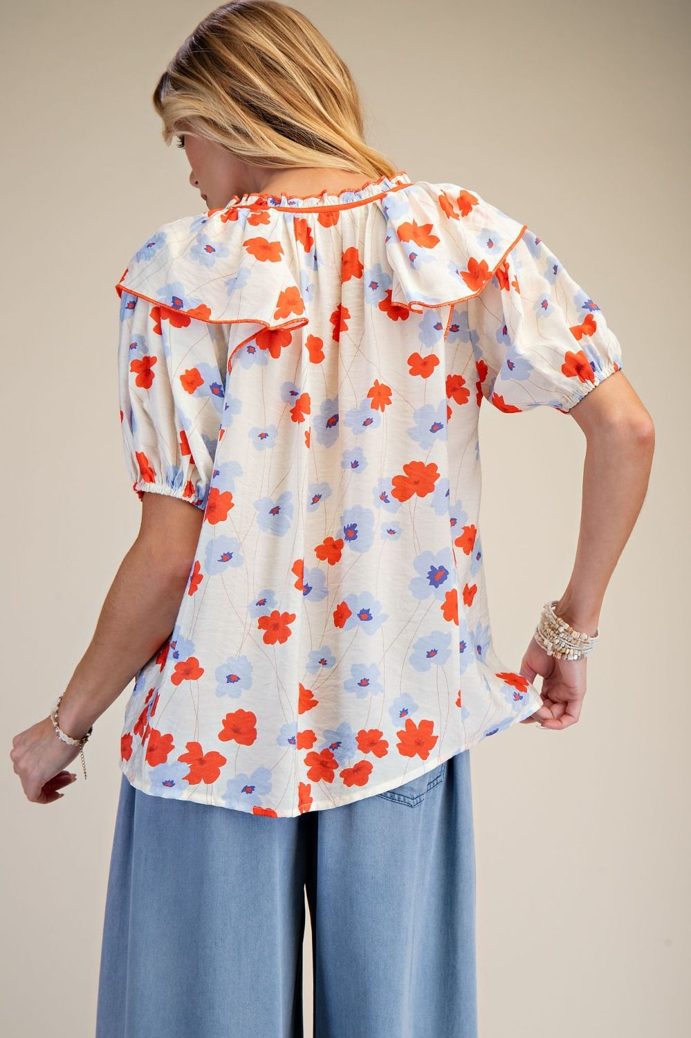 Put You First Floral Blouse