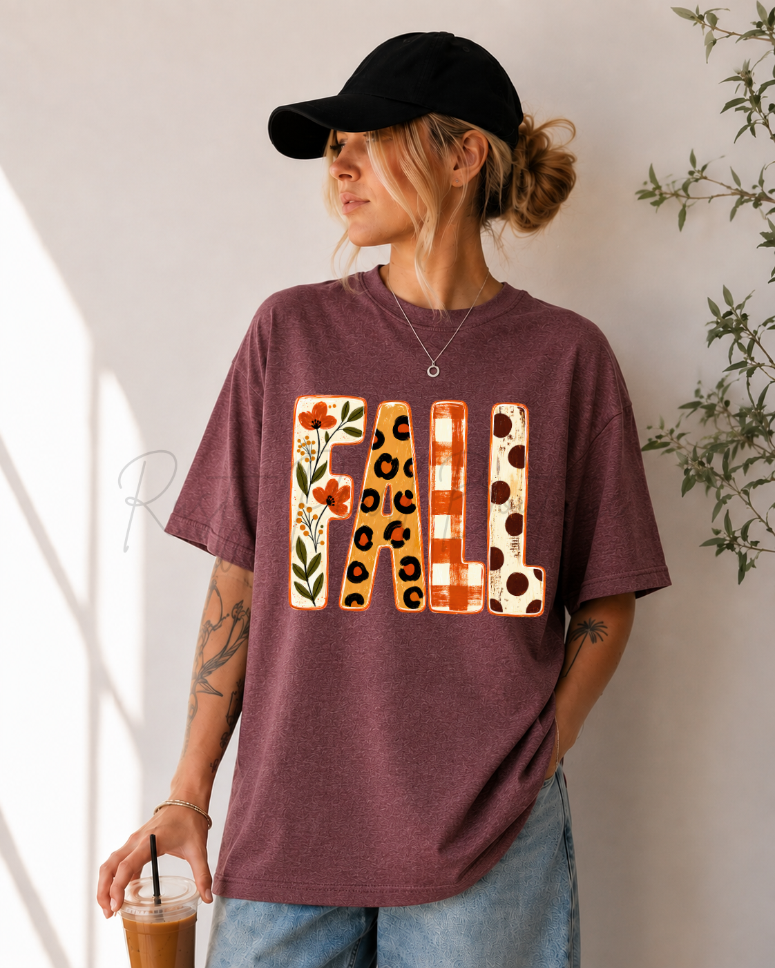 Fallin' For Fall Graphic T-Shirt