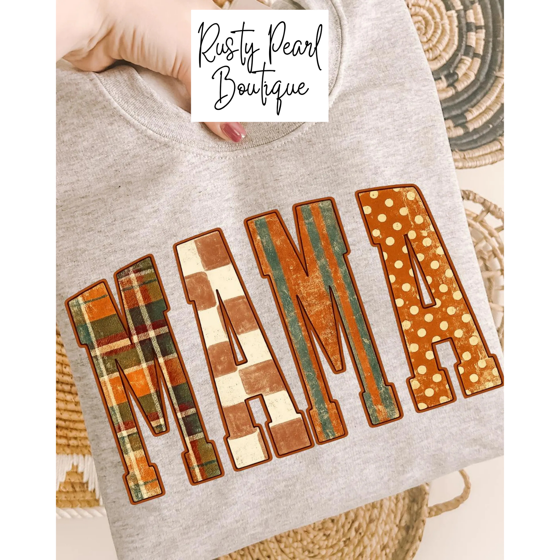 Fall Mama Graphic T-Shirt & Sweatshirt