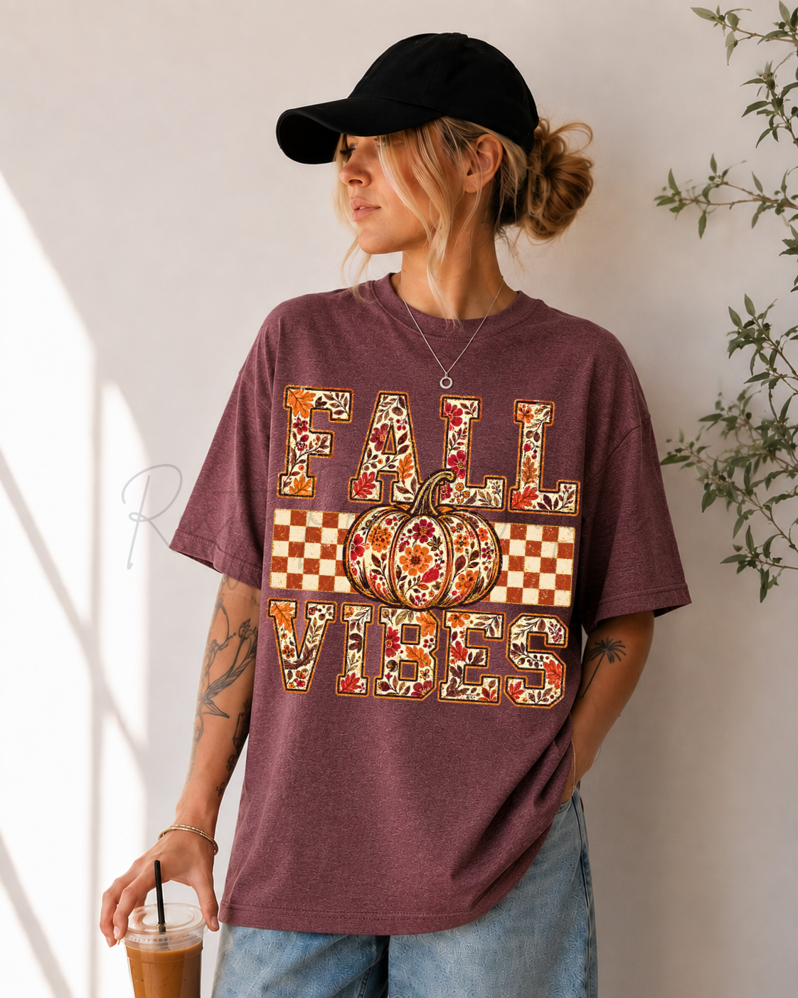 Fall Vibes Graphic T-Shirt