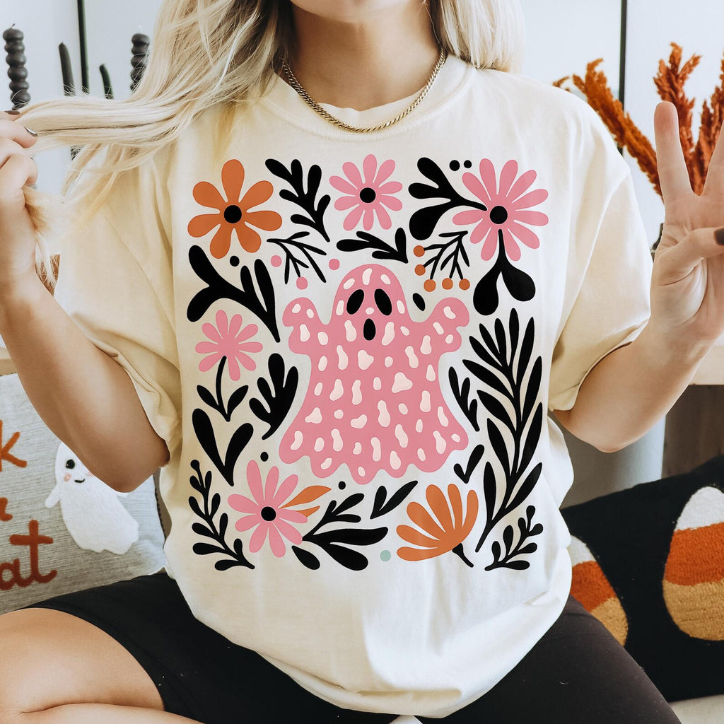 Boho Ghost Graphic T-Shirt