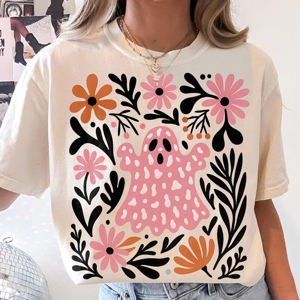Boho Ghost Graphic T-Shirt