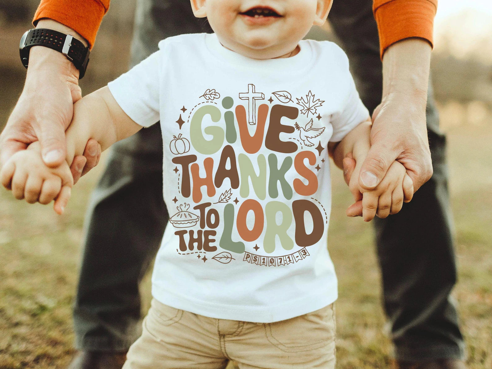 Give Thanks To The Lord Graphic T-Shirt
